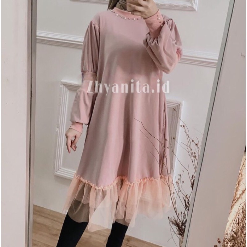 Puffy Pearly Lessy Tunik