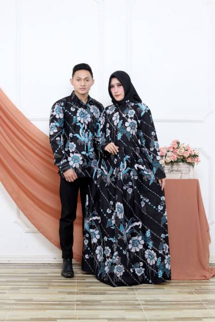 GROSIR BATIK COUPLE GAMIS KEMEJA