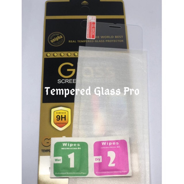 Tempered Glass Bening / Clear 0.3mm Grosir Non-Packing - MINIMAL PEMBELIAN 20 PCS