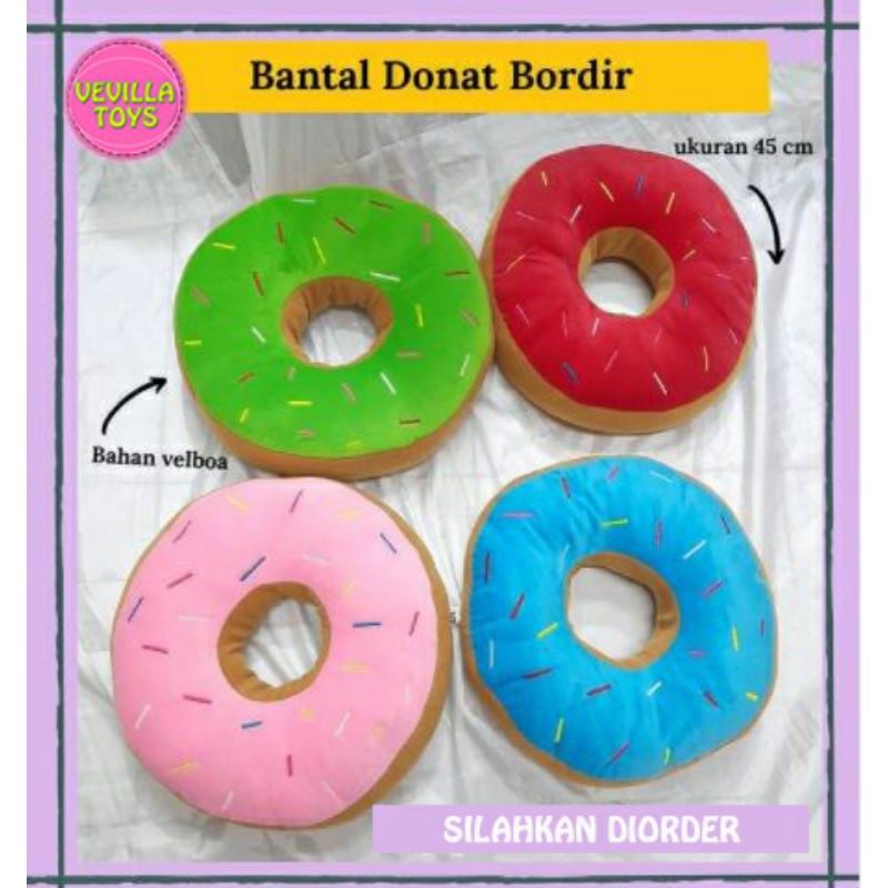 BAYAR DI TEMPAT.. bantal donut jco - dia 45 cm