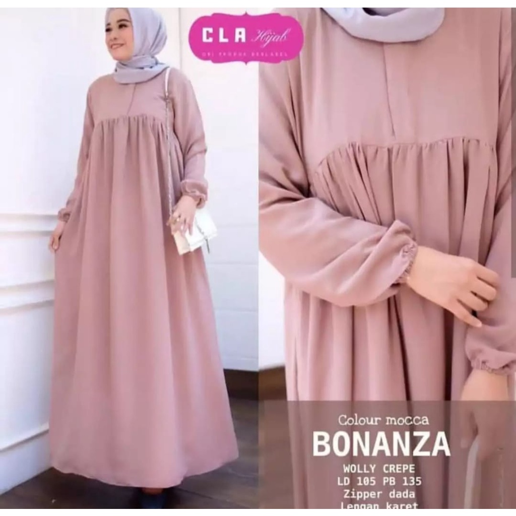 Bonanza Dress / Dress Terbaru Muat Untuk BB 40-80kg