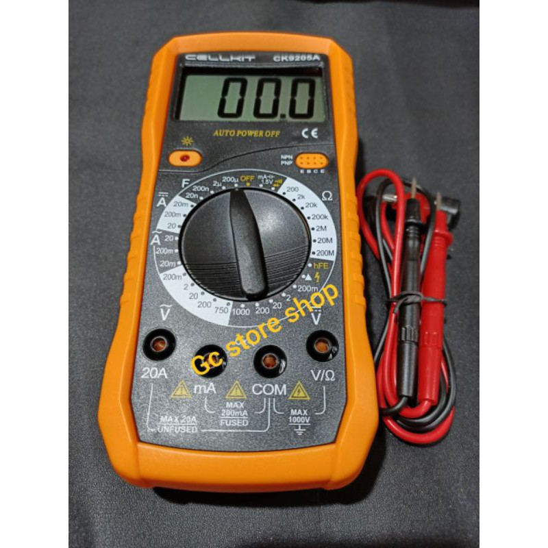 Avometer Digital Multitester CELLKIT CK9205A