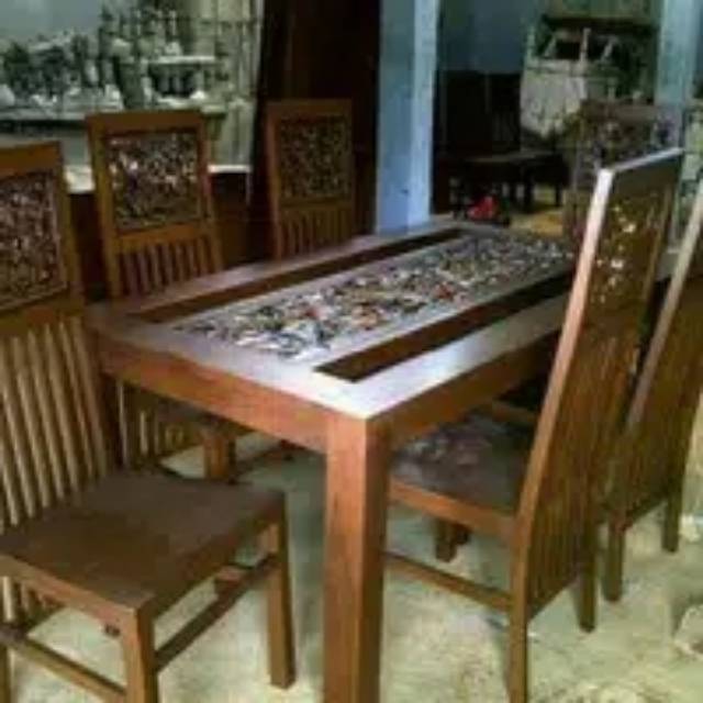 meja makan balero bonsai,mebel jepara,furniture