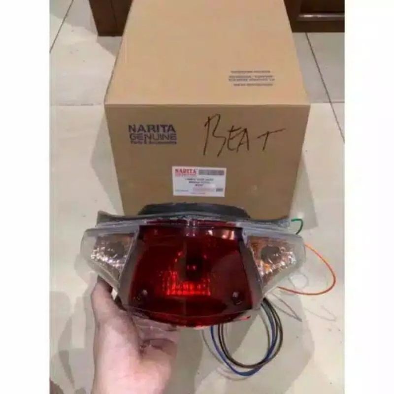 LAMPU STOP BELAKANG BEAT KARBU
