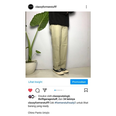Chino Pants uniqlo second