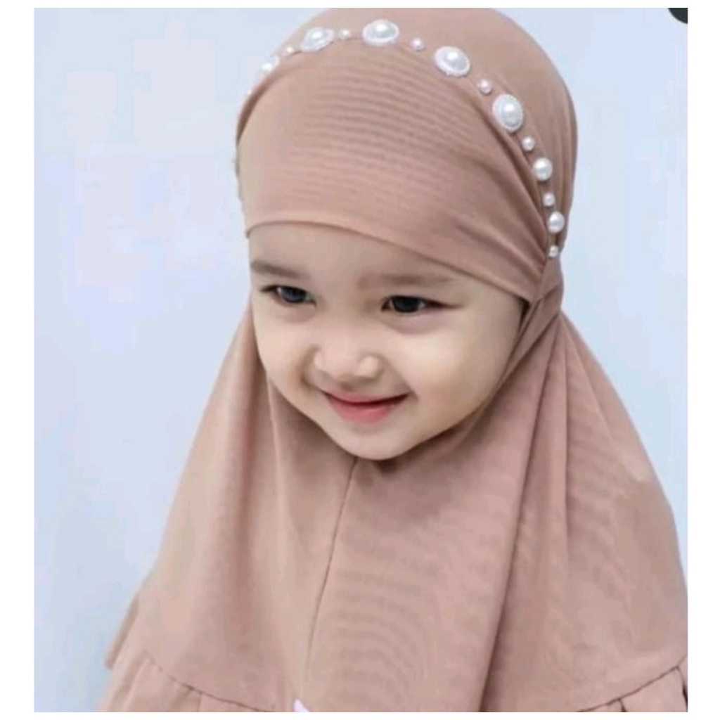 jilbab anak TASYA MUTIARA kerudung anak perempuan hijab anak jilbab bayi krudung bayi hijab bayi lucu jilbab terbaru