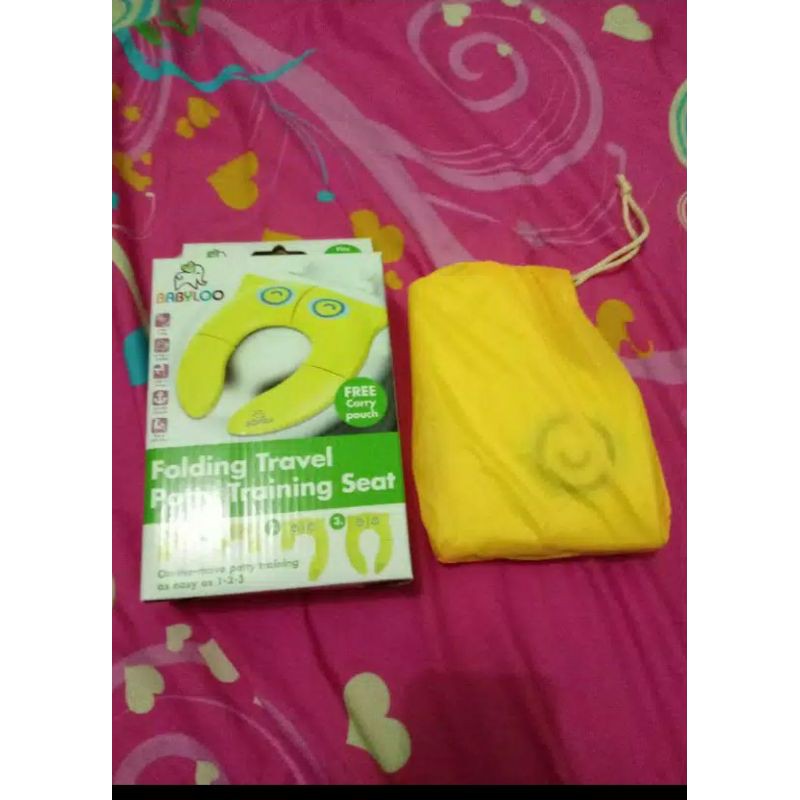 BABYLOO DUDUKAN TOILET ANAK PORTABLE/ACE POTTY SEAT TRAINING/POTTY SEAT LIPAT / POTTY TRAVELING