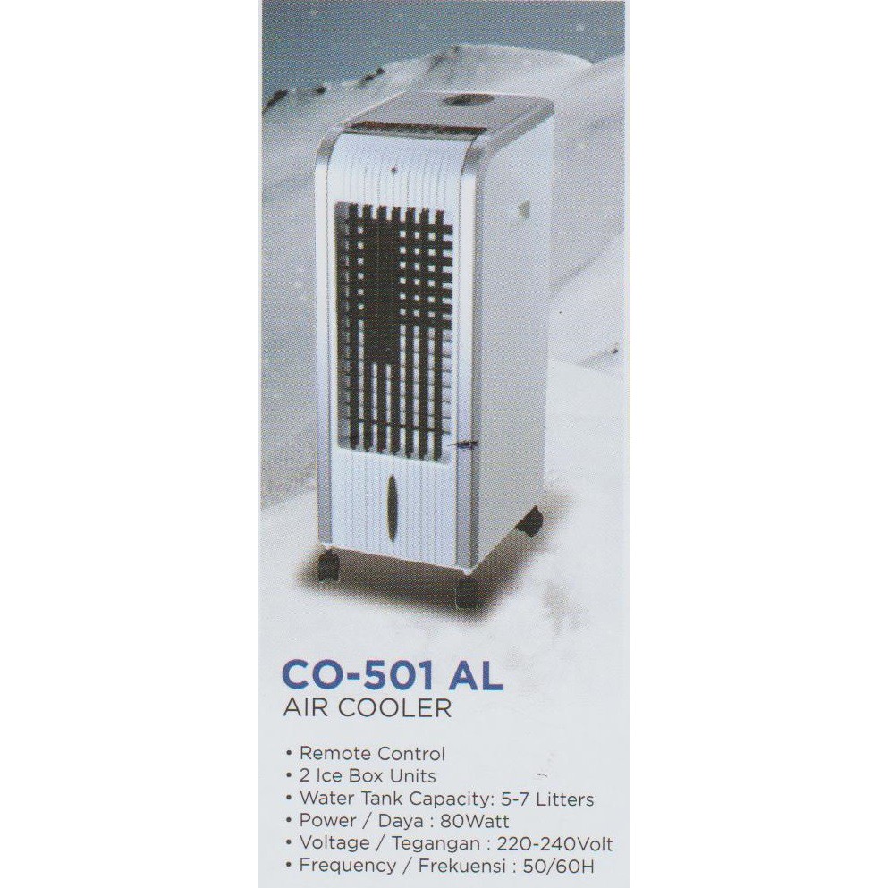 Air Coolar Mayaka CO501AL/Penyejuk Ruangan (PENGIRIMAN KHUSUS OJEK INSTAN)