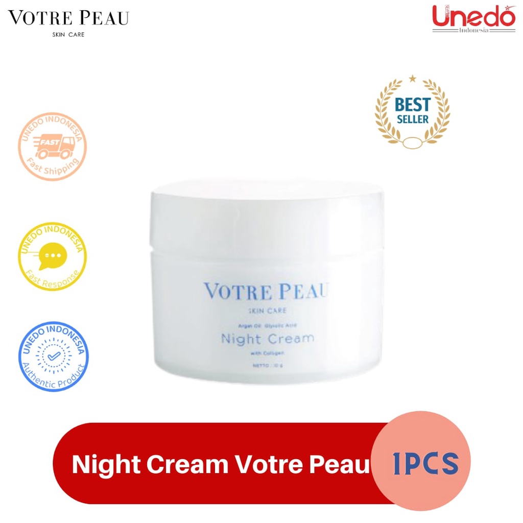 Votre Peau Collagent Booster Night Cream 30gr