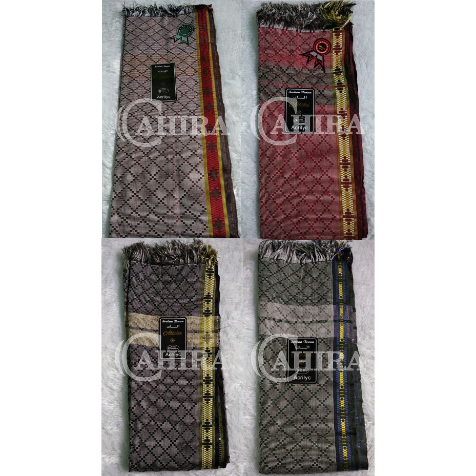 SORBAN TENUN ALISKA JUMBO BINTIK SURBAN DEWASA