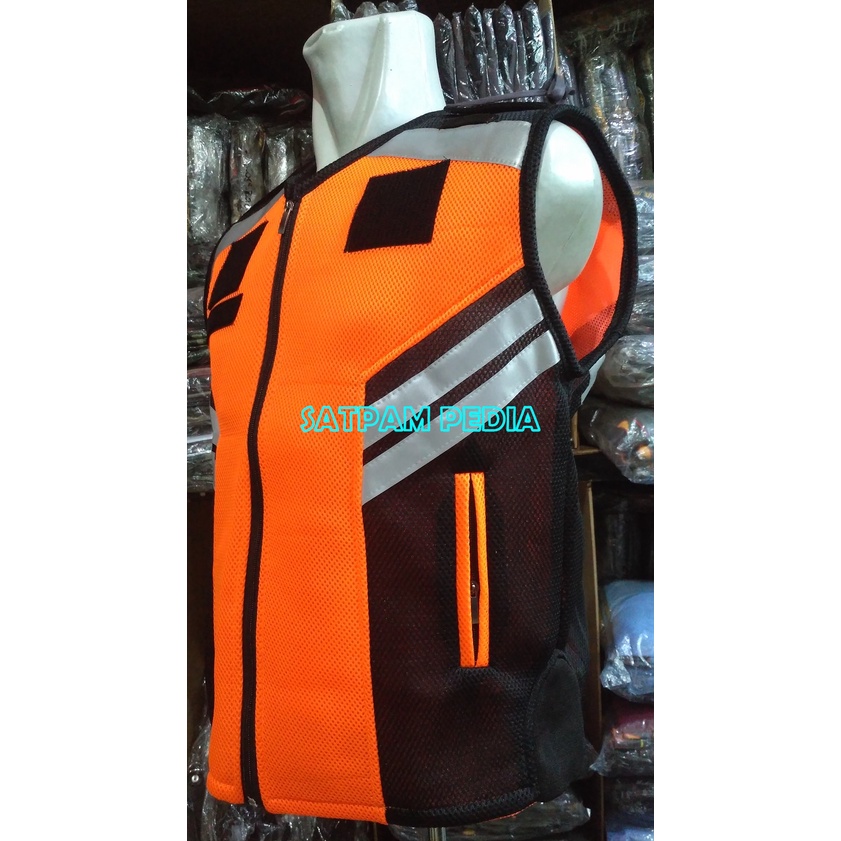 Rompi Touring Double Mesh Orange - Rompi Motor Touring