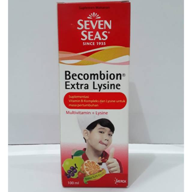 SEVEN SEAS BECOMBION LYSINE SYRUP 100ML