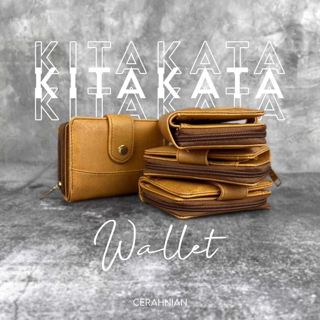 Card Wallet Zipper Flip (KITAKATA)