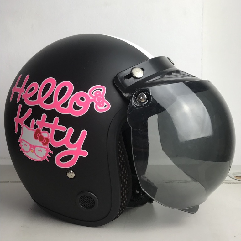 Promo Helm Bogo Wanita Dewasa Kekinian Motor SNI Helem Retro