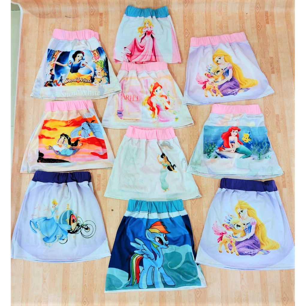 Carok Celana di dalam Rok Karakter Anak perempuan Carok Celana di dalam Rok Karakter Anak perempuan