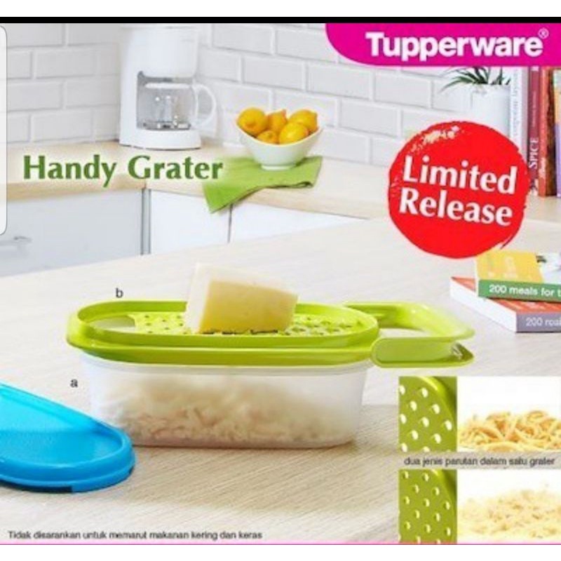 parutan keju wortel Tupperware handy grater