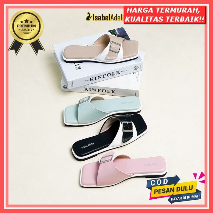 Sendal/Sandal Balance Teplek Renda Sandal Teplek Wanita Kekinian Teplak Wanita Import Terbaru Sandal