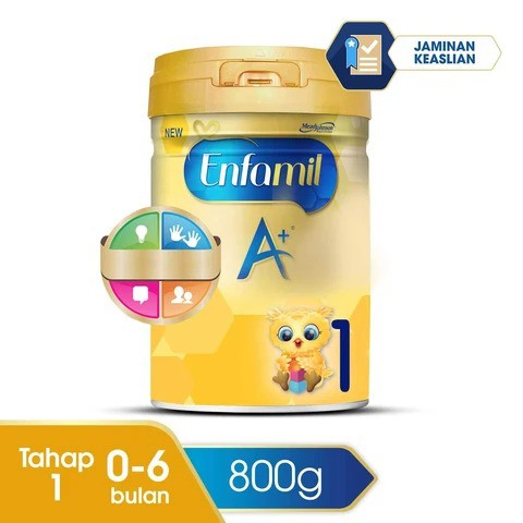 Enfamil A+ 1 Susu Formula Bayi - Plain - 800g