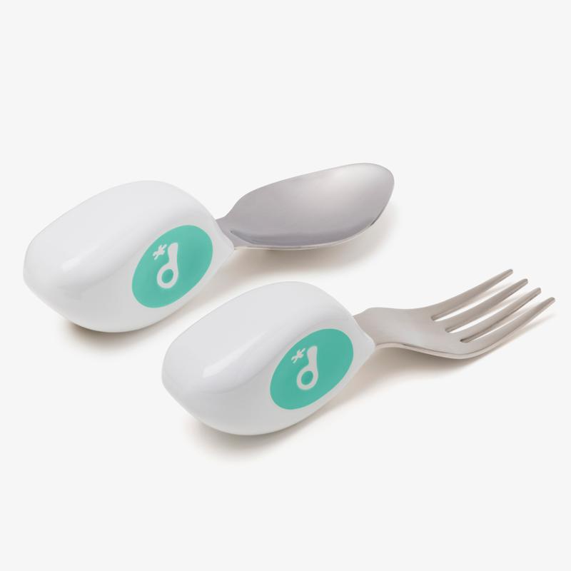 Doddl 2-piece Children’s Cutlery Set - Baby Spoon Fork Sendok Garpu Anak Toddler Utensils Cutleries Training MPASI BLW