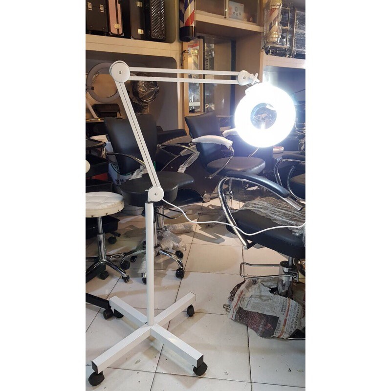 Lampu Facial + Kaca pembesar