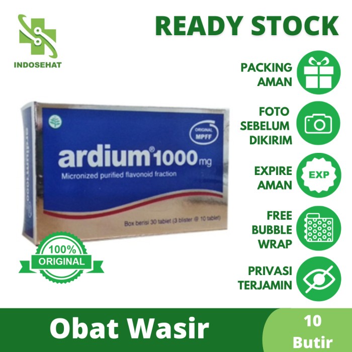 Ardium 1000 mg per strip 10 butir