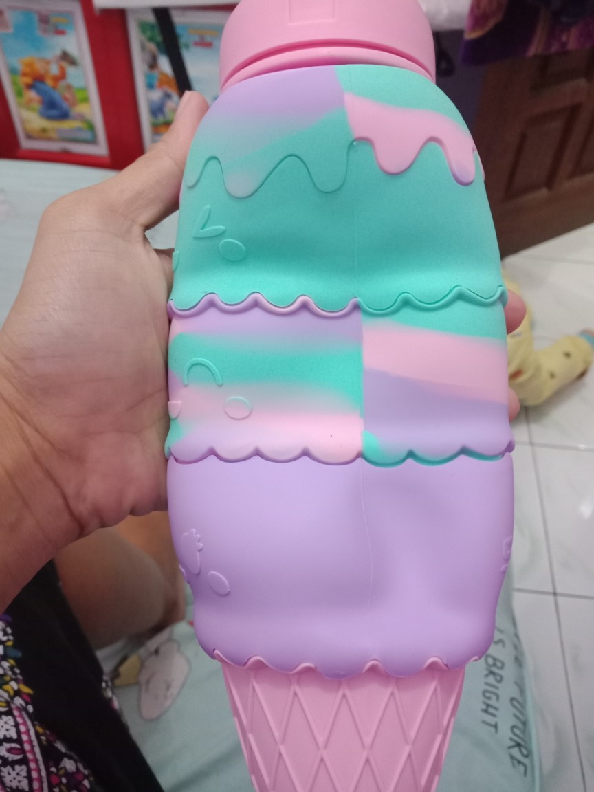 Botol Minum Silicon Silicone Smiggle / Botol Minum Anak / 100% Original