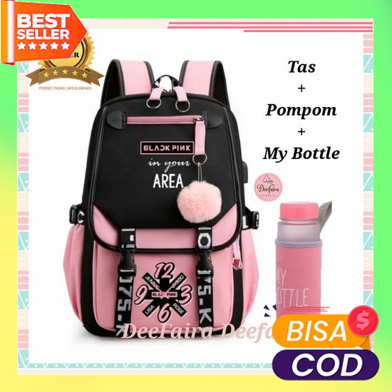 Senang Bags- Bt 21 Love Tas Ransel Anak Sekolah Sd Tk Paud Laki Laki Perempuan Wanita Cewek Laki2 Ke