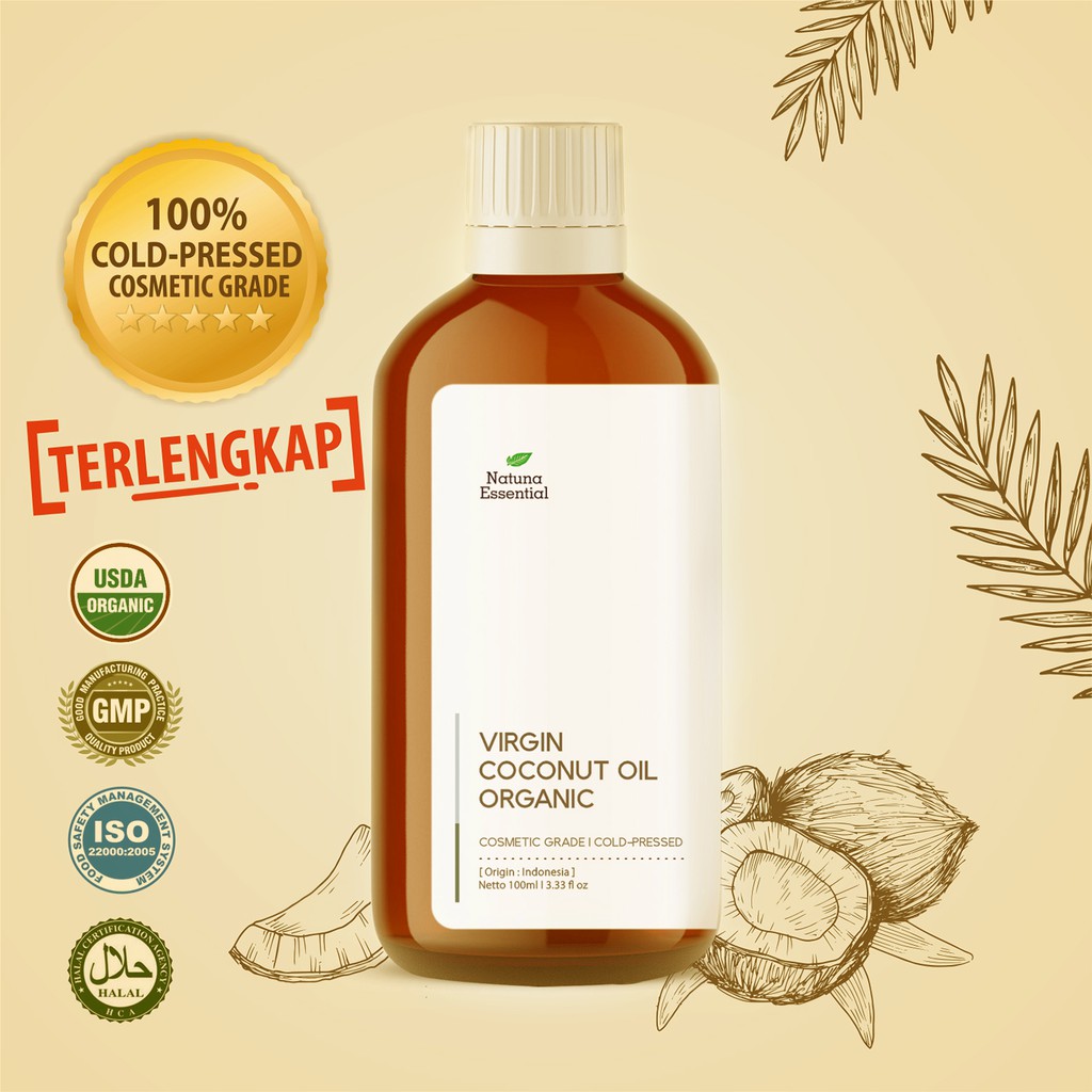 

Natuna Virgin Coconut Carrier Oil [ Cold Pressed Cosmetic Grade Minyak Kelapa EVCO VCO Indonesia ]