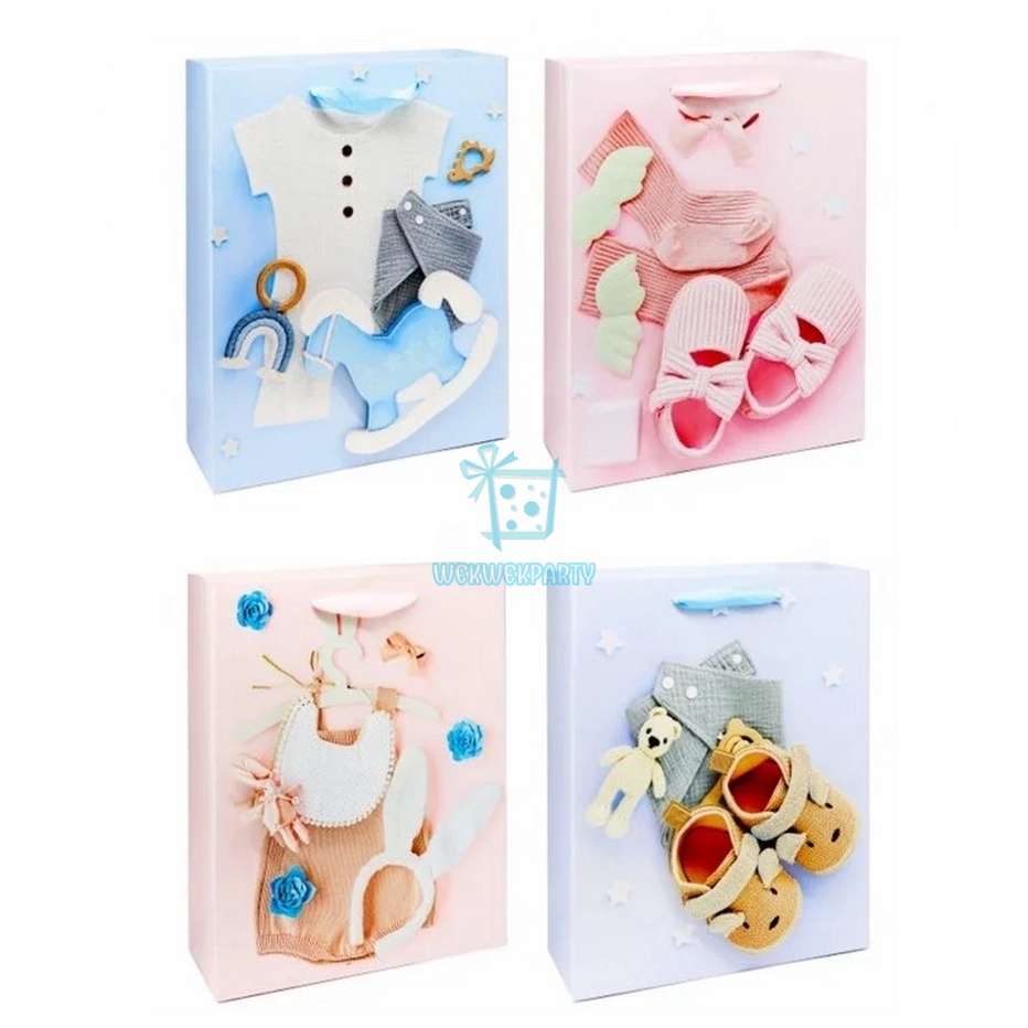 

Party Gift Bag | Birthday Goodie Bag | Paper Bag Premium Motif 3D