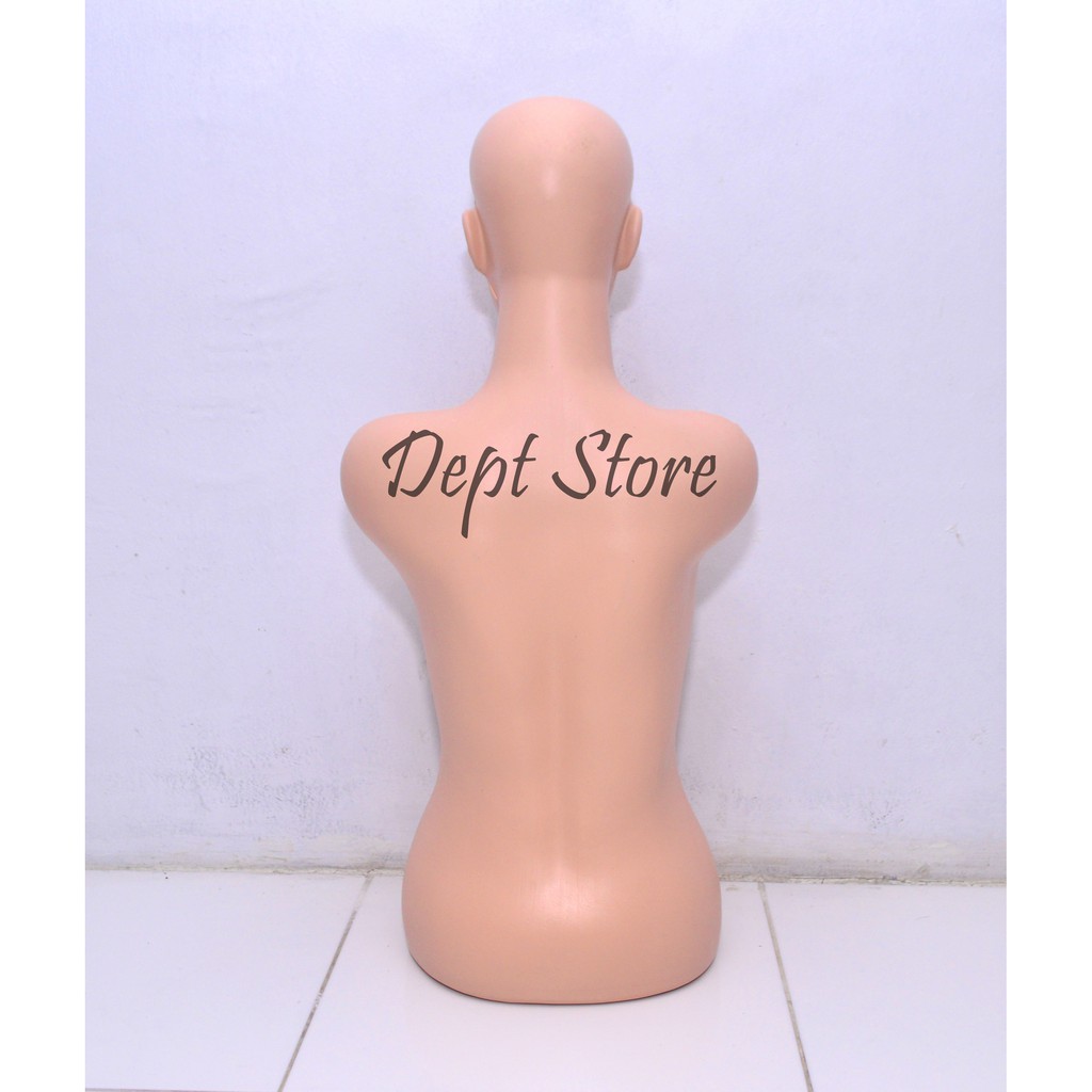 Only Manekin Cewek Torso Botak Manekin Cewek Kepala Botak Patung Kaos