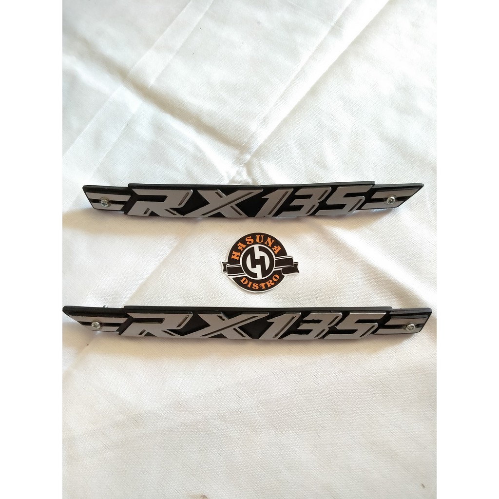 Emblem Timbul RX K 135cc / Emblem Timbul
