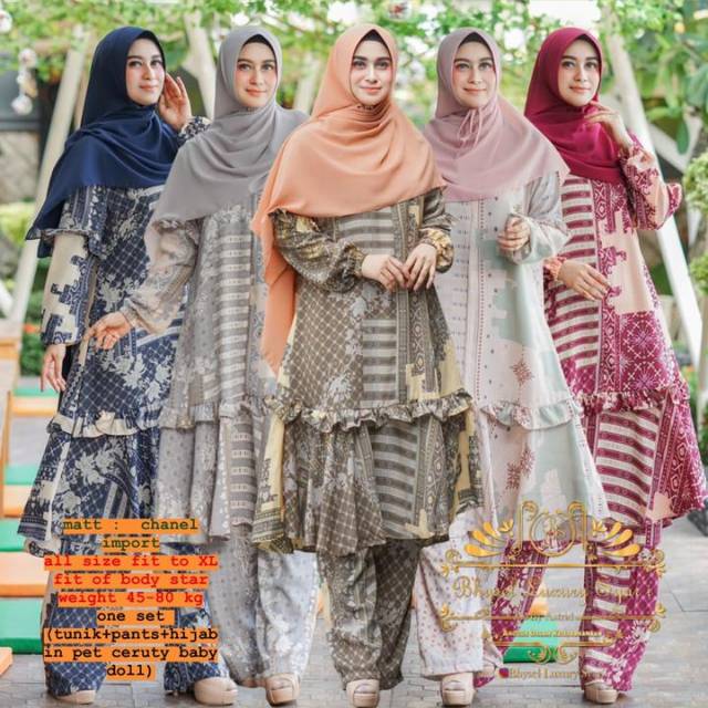 Bhysel setelan celana