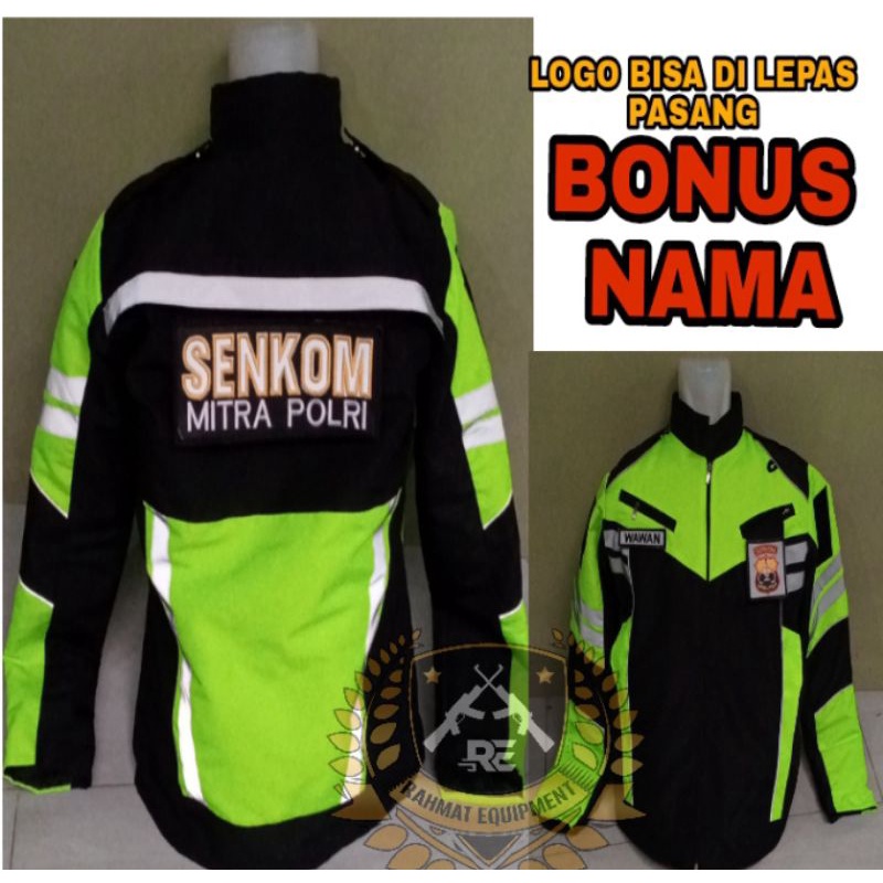 Jaket Senkom Mitra Polri Jaket Patwal Jaket Turing