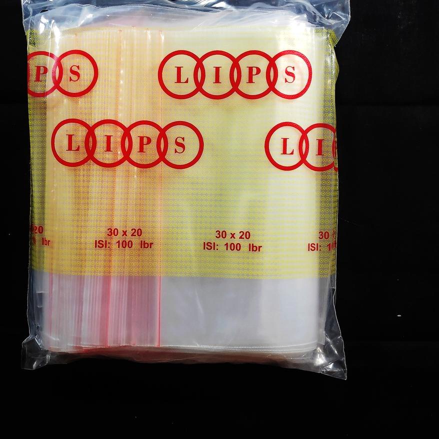 Kantong Plastik klip uk 20x30 - plastik Zipper lock