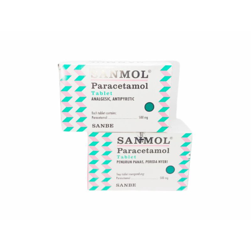 Sanmol 500 Mg Tablet Sanbe box