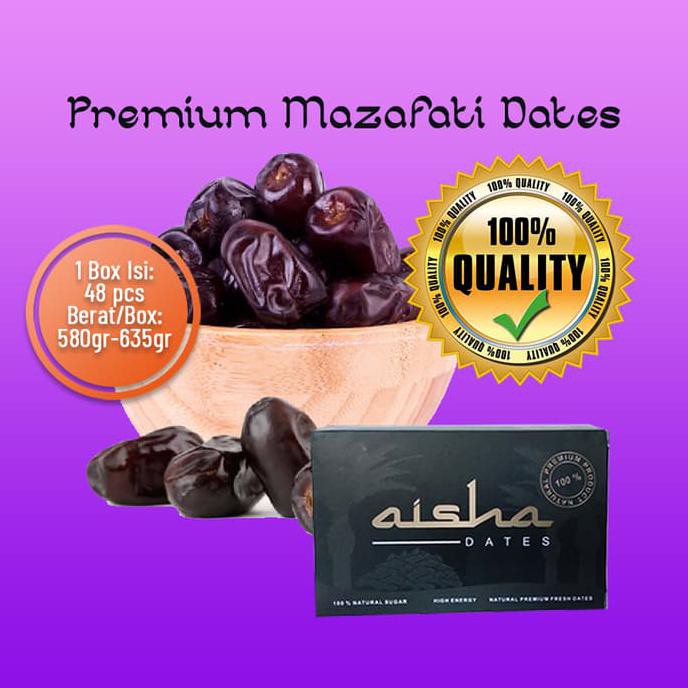 

Buruan Beli √Kurma Aisha Dates|Kurma Kholas Bebas Gula|Kurma Azwa Bervitamin