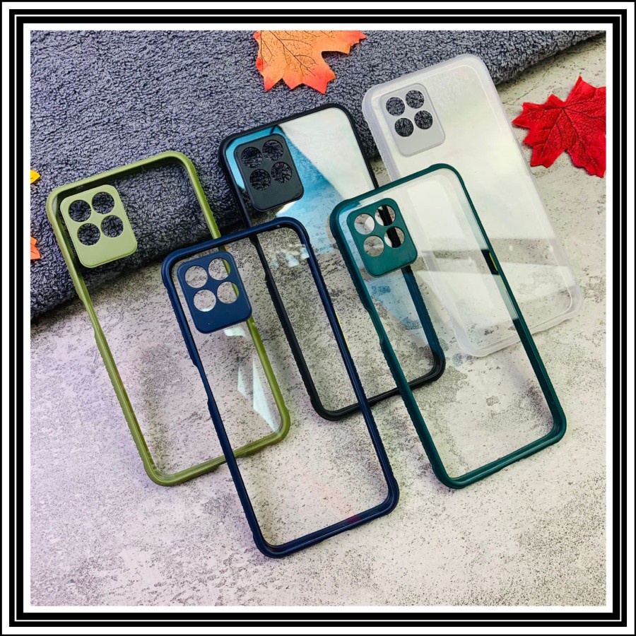 REALME NARZO 50 C25Y CASE HARD UME MIQILIN CLEAR TRANSPARAN HARDCASE PROTECT CAMERA BENING FUZE KACA CASING COVER PELINDUNG BELAKANG