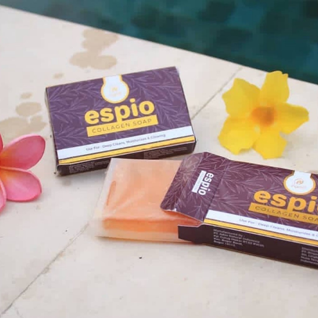 Espio Collagen Soap / Sabun Wajah untuk Wajah Berminyak / Espio Collagen