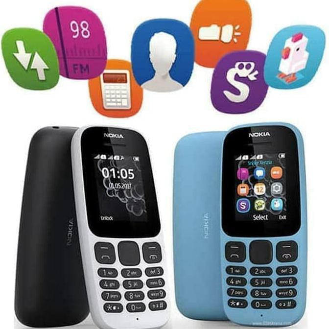 Ready Nokia Jadul    Murah Nokia 105 Hp Mobile Phone Dual Sim