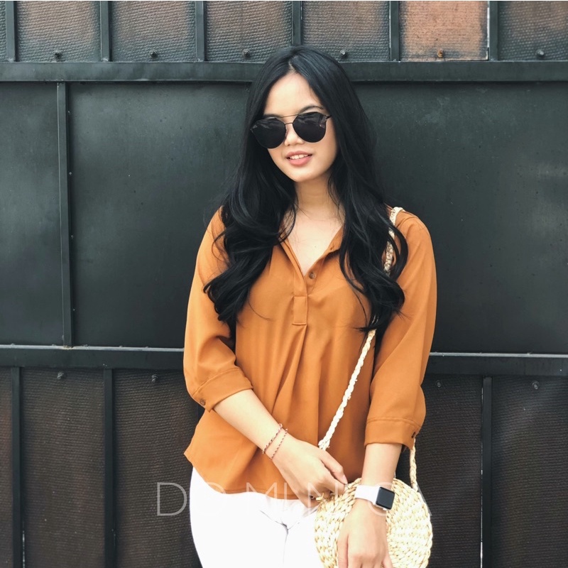 DAMIA BLOUSE KEMEJA KULIAH / KERJA DOMINICA.INC