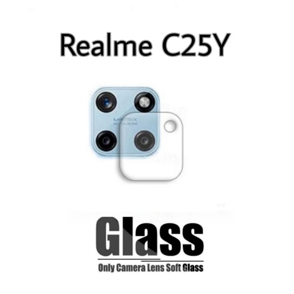 Tempered Glass Camera REALME C25Y Pelindung Camera Belakang Handphone