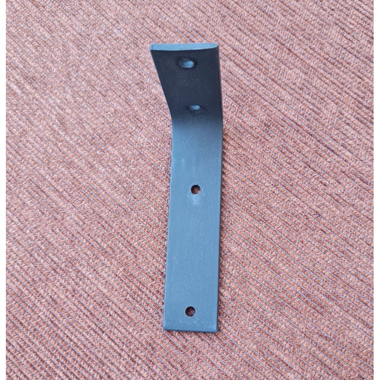 Besi L corner bracket siku rak lemari 10x6 cm 10x13cm holder dudukan furniture