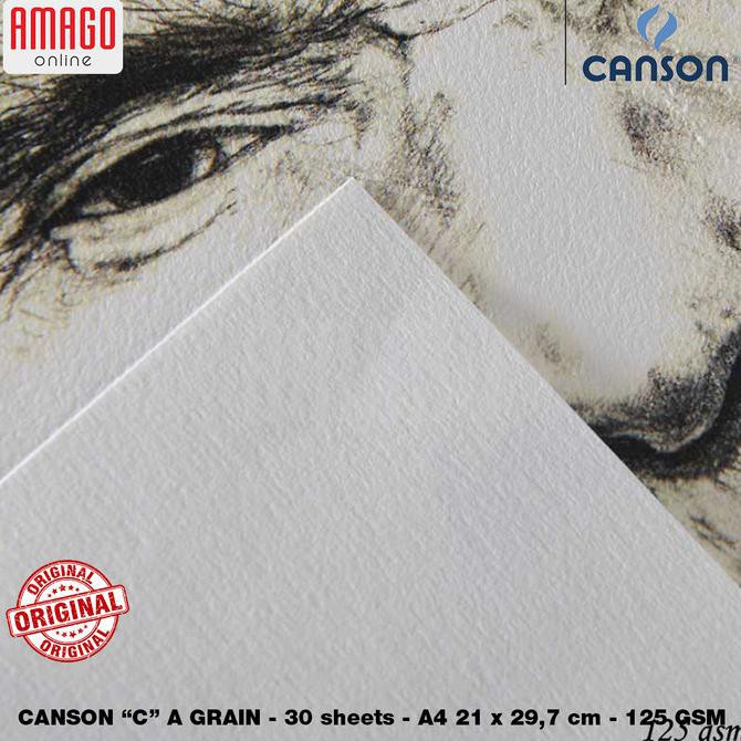 

Jualan Buku Canson C A Grain - A4 50 Sheets - 125 Gram - 400060605 Murah