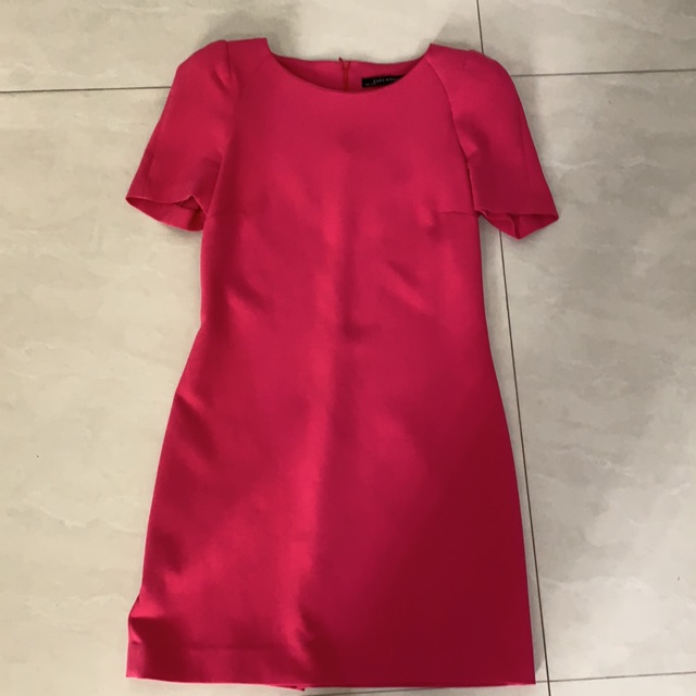 Dress Pink Zara Woman