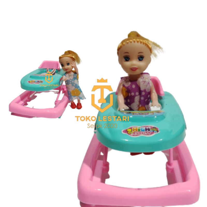 MAINAN BERBI ANAK / DORONGAN BERBI / BONEKA LUCU