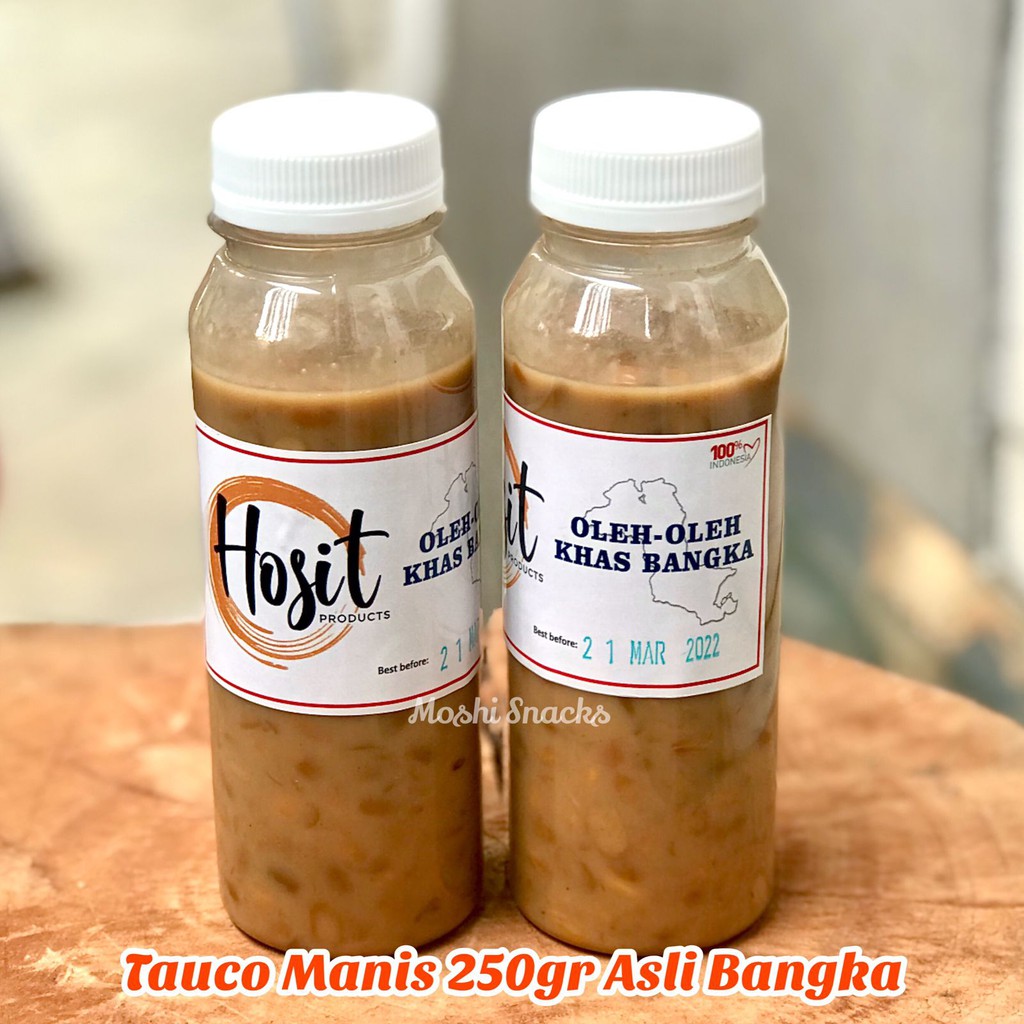 

Tauco Manis Super Cap HOSIT Kecil 250gr Asli Bangka / Tauco Bangka / Tauco Bangka Kuning Super