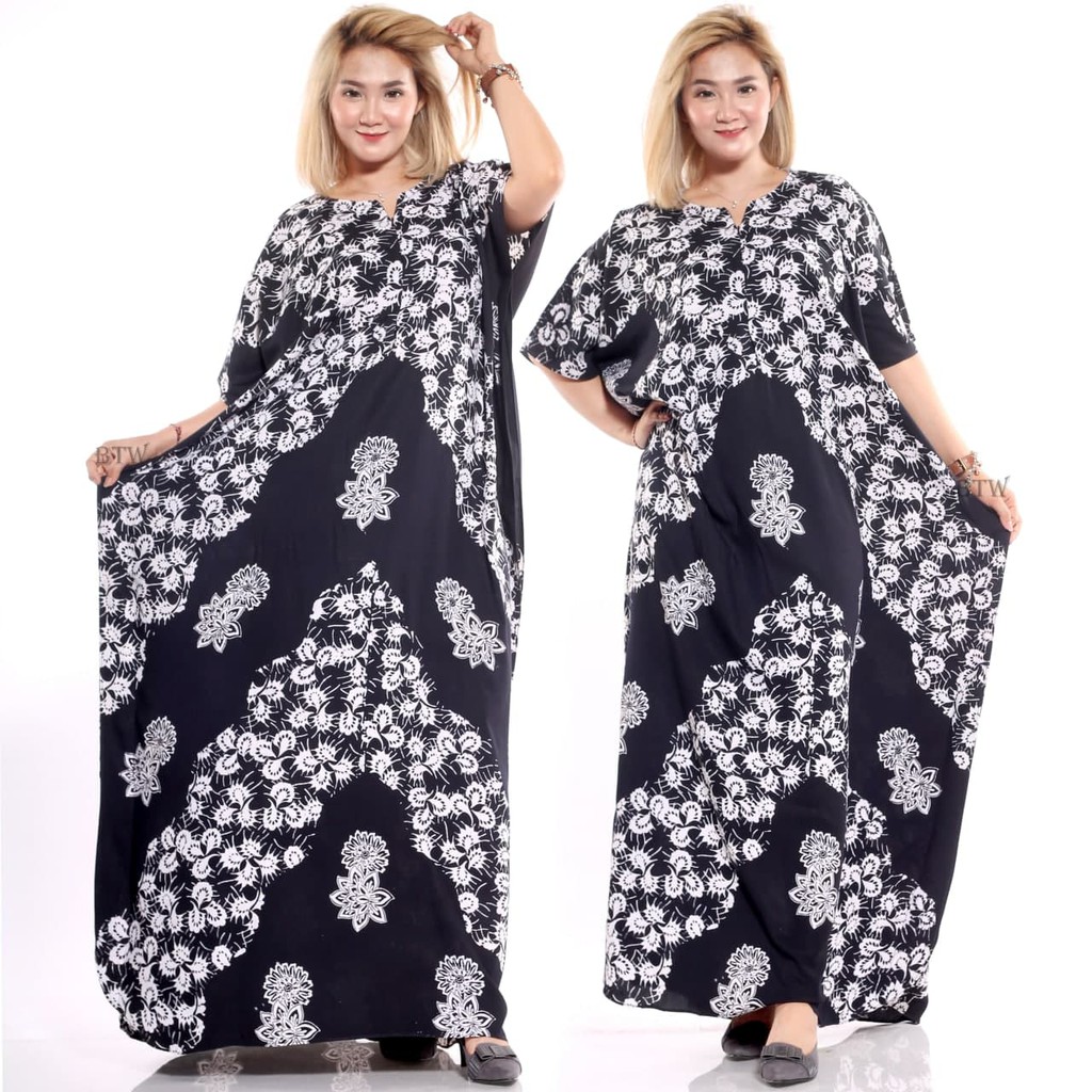 Longdress Lowo Jumbo || Daster Cap Big size || Batik Unggul Jaya || Dastermurah