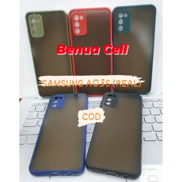 CASE SAMSUNG A03S (REAL) - CASE DOVE PELINDUNG KAMERA SAMSUNG A03S (REAL) CASE MATTE - BC