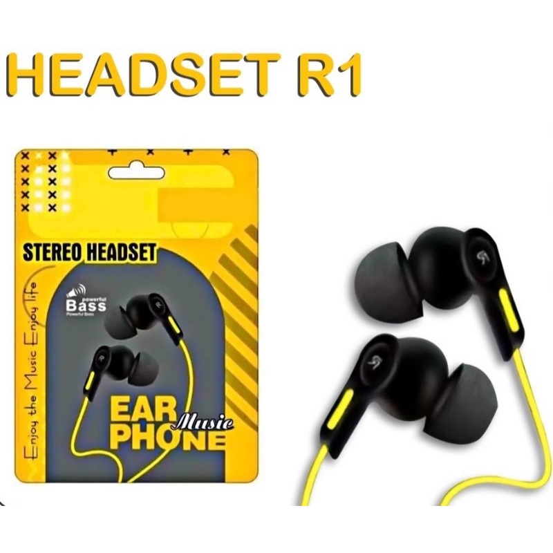 Headset / Handsfree REALME R1 Music Stereo Bass