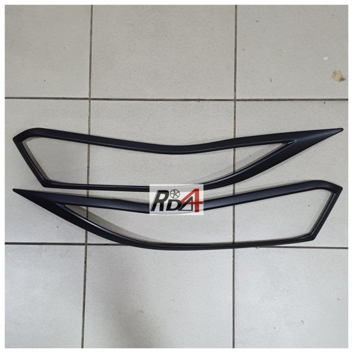 Garnish Hrv 2019 Cover Lampu Depan Mobil H-rv 2020 Hitam